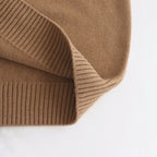 CAMEL YARN COMMANDO SWEATER #CAMEL [PMAQ-KN03]