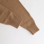 CAMEL YARN COMMANDO SWEATER #CAMEL [PMAQ-KN03]
