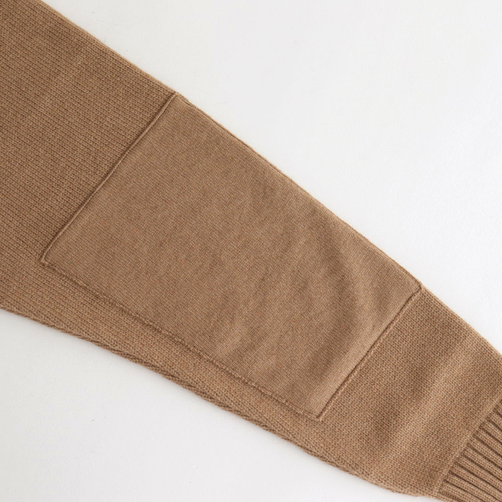 CAMEL YARN COMMANDO SWEATER #CAMEL [PMAQ-KN03]