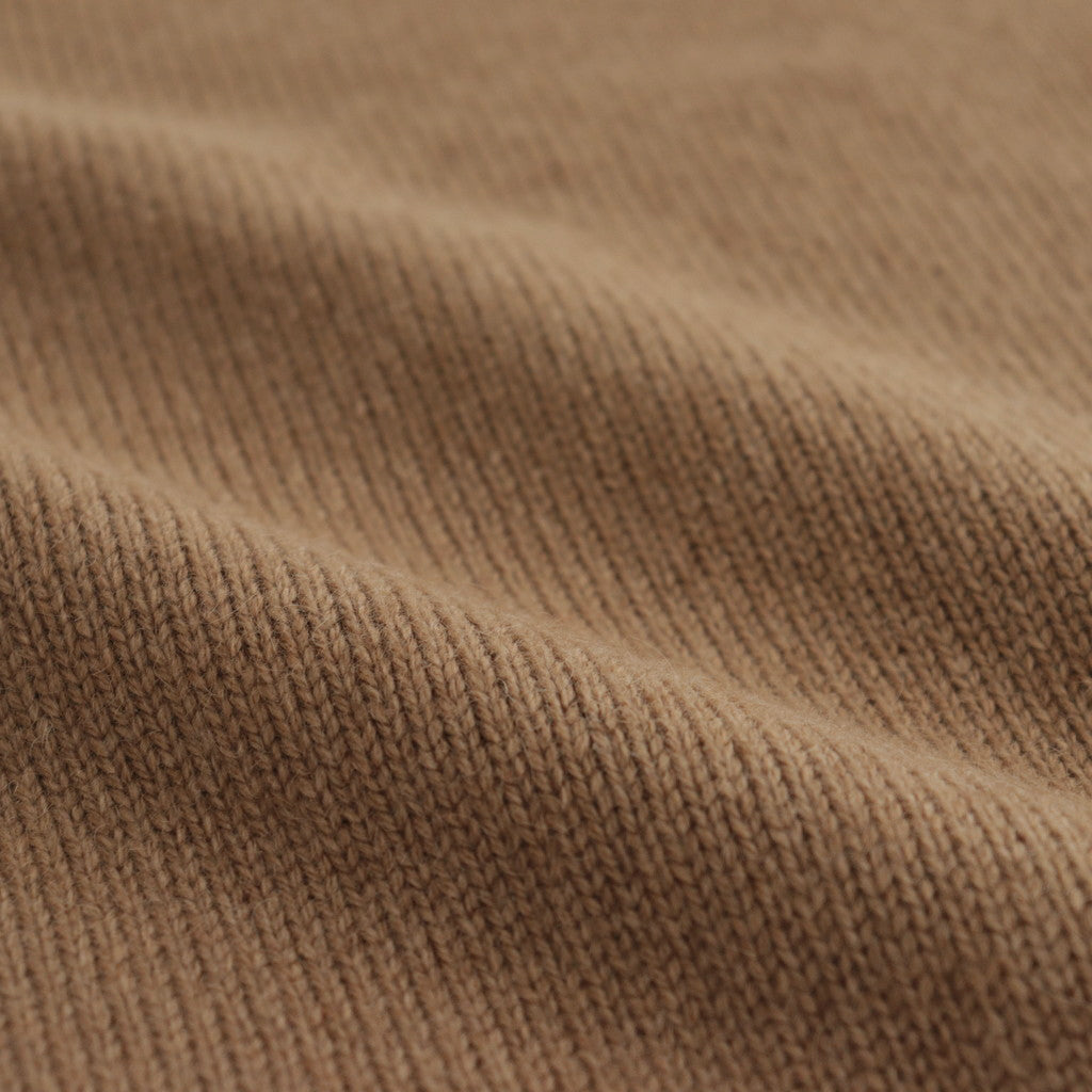 CAMEL YARN COMMANDO SWEATER #CAMEL [PMAQ-KN03]