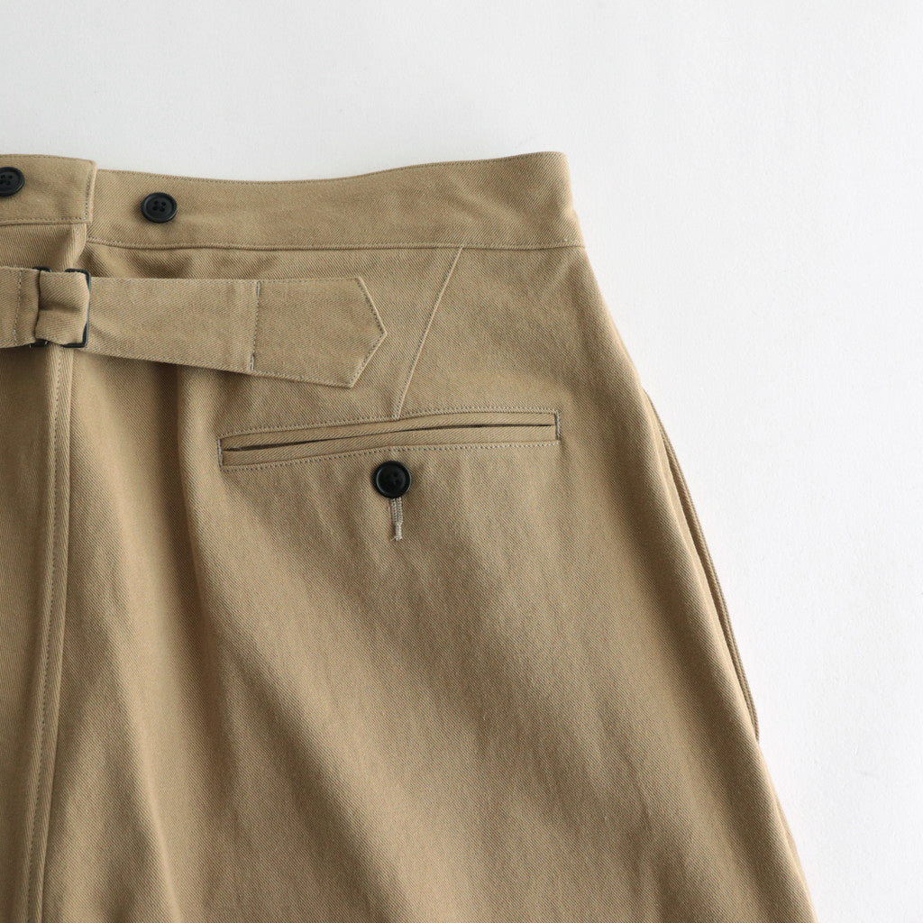 COTTON CHINO TR #KHAKI [17032 40041]