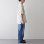 LOOSE STRAIGHT FIT JEANS #BLEACHED [M24B-10PT02C]