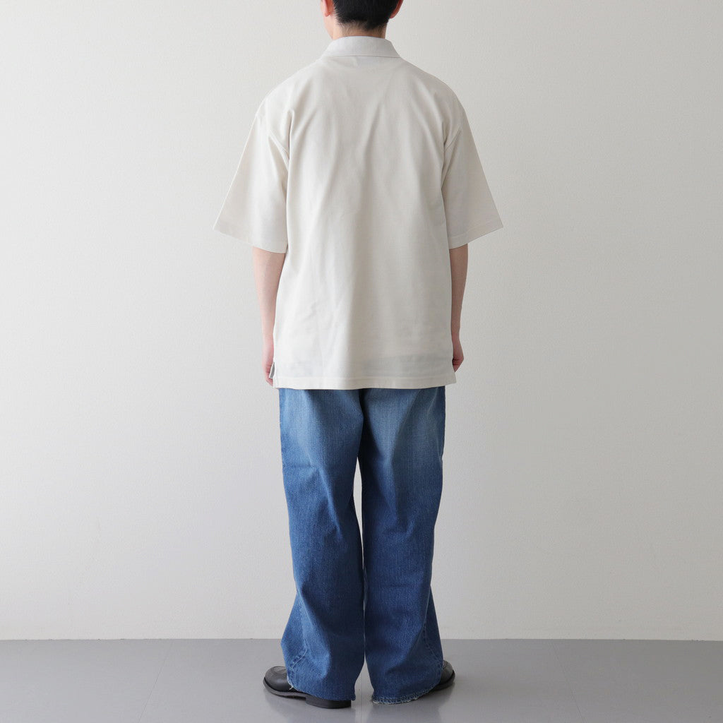 LOOSE STRAIGHT FIT JEANS #BLEACHED [M24B-10PT02C]