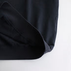 ORGANIC COTTON BLEND HEAVY WEIGHT FLEECE CREW NECK #NAVY [17031 66306]