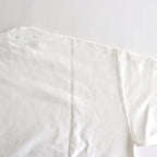 ORGANIC COTTON BLEND HEAVY WEIGHT FLEECE CREW NECK #WHITE [17031 66306]