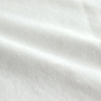 ORGANIC COTTON BLEND HEAVY WEIGHT FLEECE CREW NECK #WHITE [17031 66306]