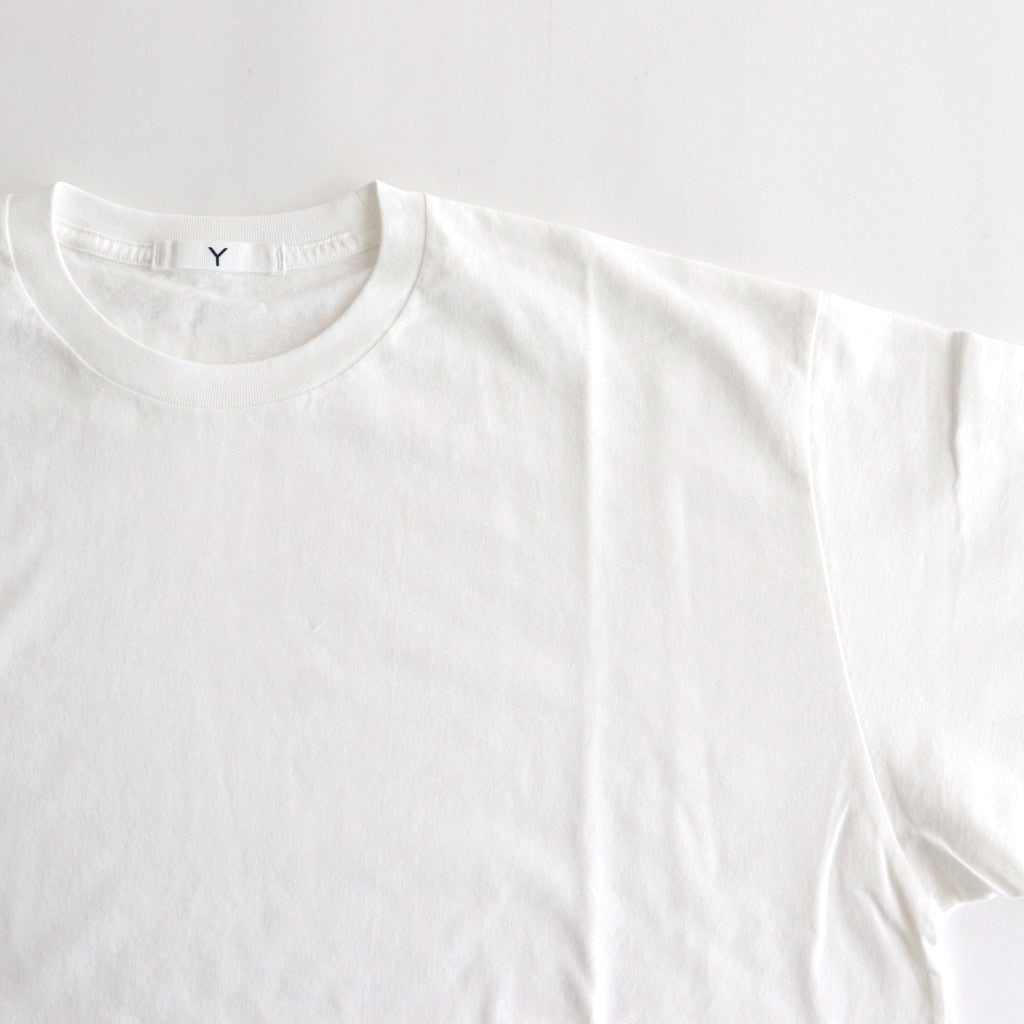 ORGANIC COTTON JERSEY L/S T #WHITE [17031 66309]