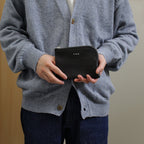 LEATHER PURSE S #BLACK [PMAR-AC06]