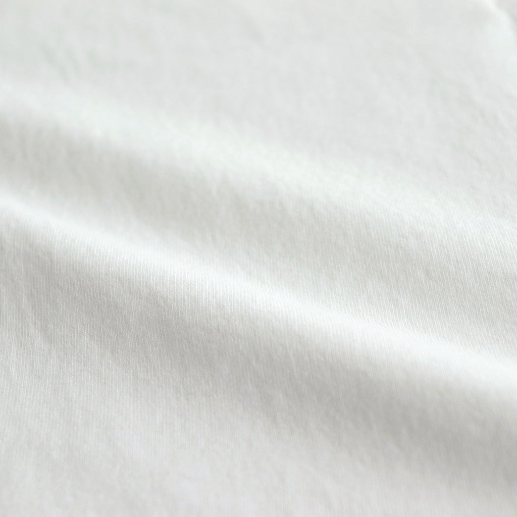 ORGANIC COTTON JERSEY L/S T #WHITE [17031 66309]