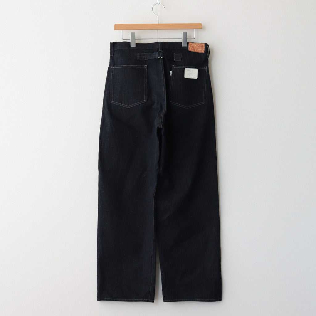 CLASSIC JEANS WIDE #INDIGO [PM-301]