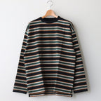BORDER LS TOP #NAVYxIVORY [PMAQ-CL05]