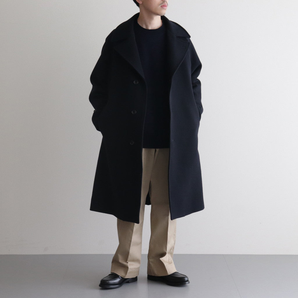 GOODMAN’S CHESTER FIELD COAT #D.NAVY [PMAQ-OT08]