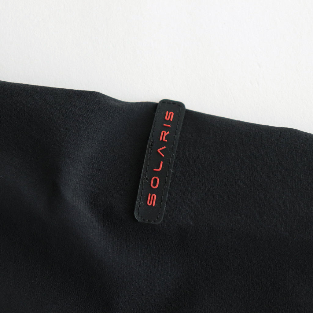 NYLON CREW NECK #BLACK [SOLFW23CS01]