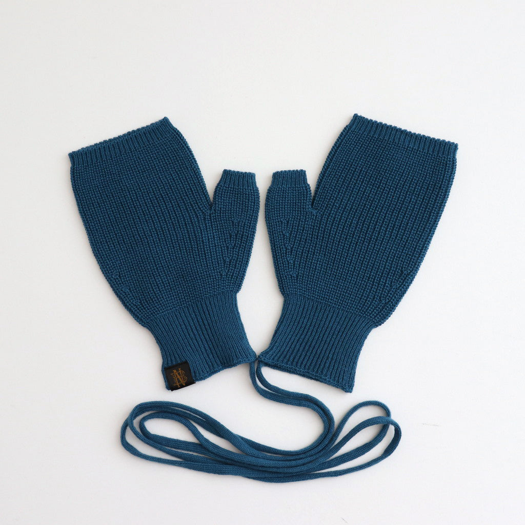 SOLID WOOL UNITE GLOVES #BLUE [BN-24FI-009]