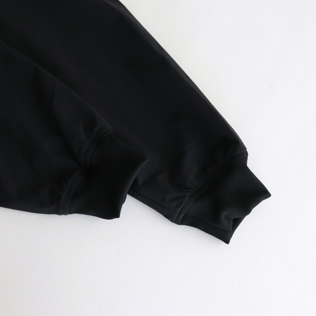 NYLON CREW NECK #BLACK [SOLFW23CS01]
