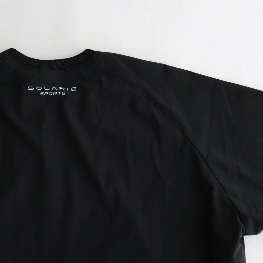 NYLON CREW NECK #BLACK [SOLFW23CS01]