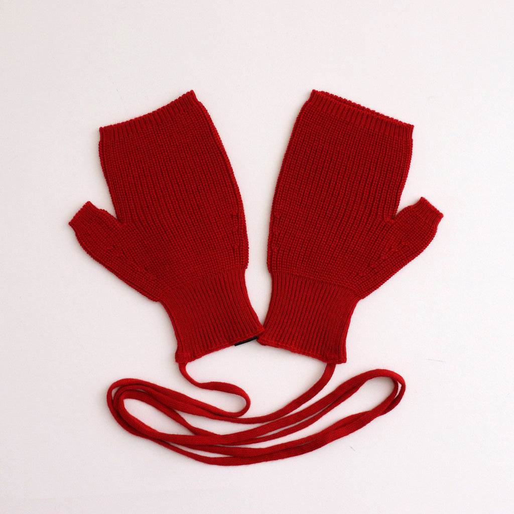 SOLID WOOL UNITE GLOVES #RED [BN-24FI-009]