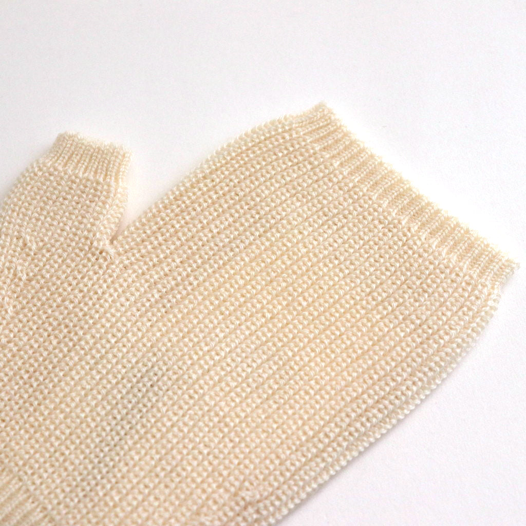 SOLID WOOL UNITE GLOVES #IVORY [BN-24FI-009]