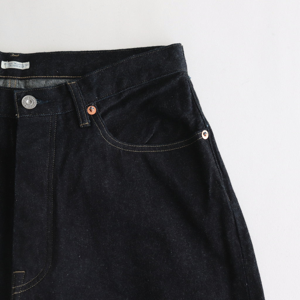 CLASSIC JEANS WIDE #INDIGO [PM-301]