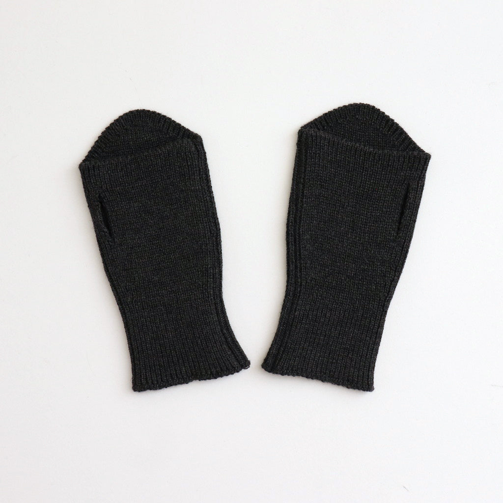 SOLID WOOL HAND WARMER #CHARCOAL [BN-24FI-005]