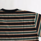 BORDER LS TOP #NAVYxIVORY [PMAQ-CL05]