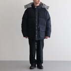 Reversible Down Jacket #Navy × Grey [6023-2507]