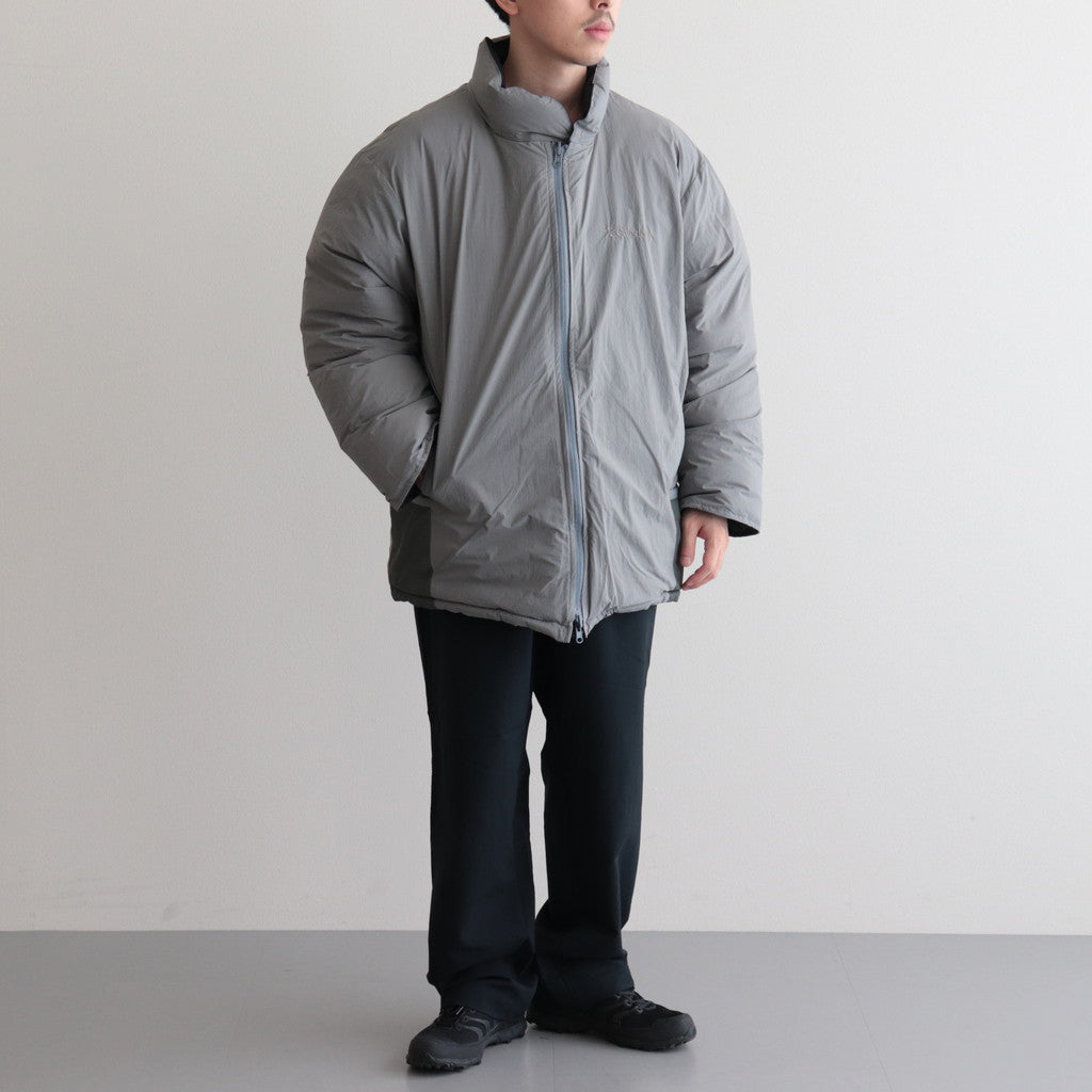 Reversible Down Jacket #Navy × Grey [6023-2507]