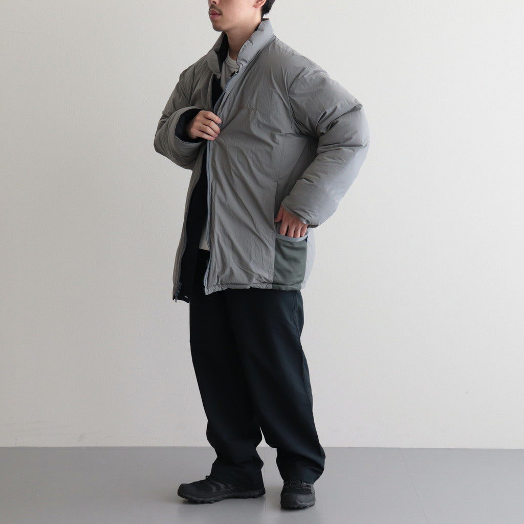 Reversible Down Jacket #Navy × Grey [6023-2507]