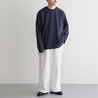 ORGANIC COTTON JERSEY L/S T #NAVY [17031 66309]