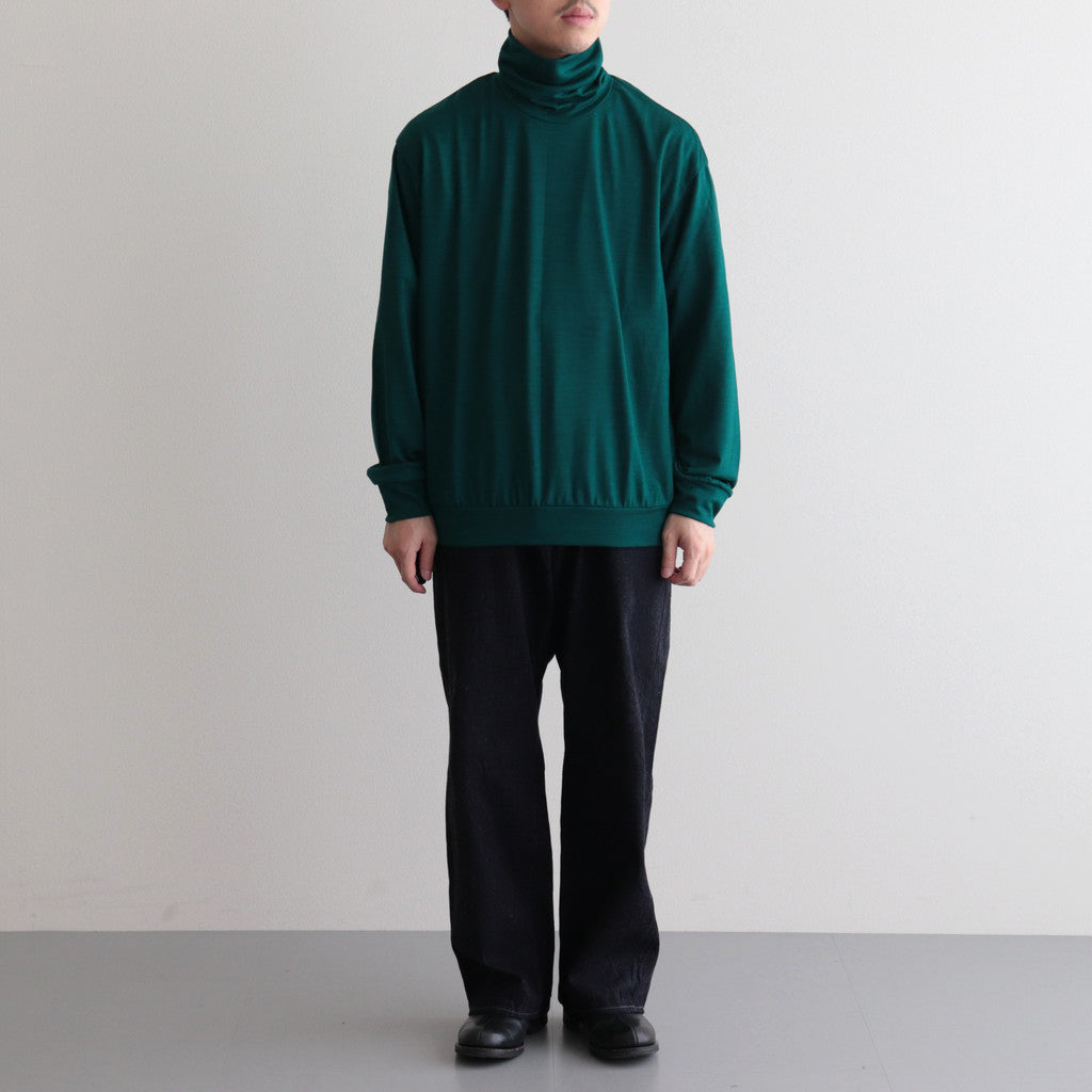 TURTLE NECK #GREEN [M23D-11CS01C]