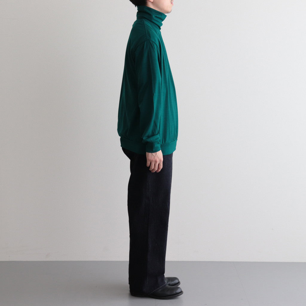 TURTLE NECK #GREEN [M23D-11CS01C]
