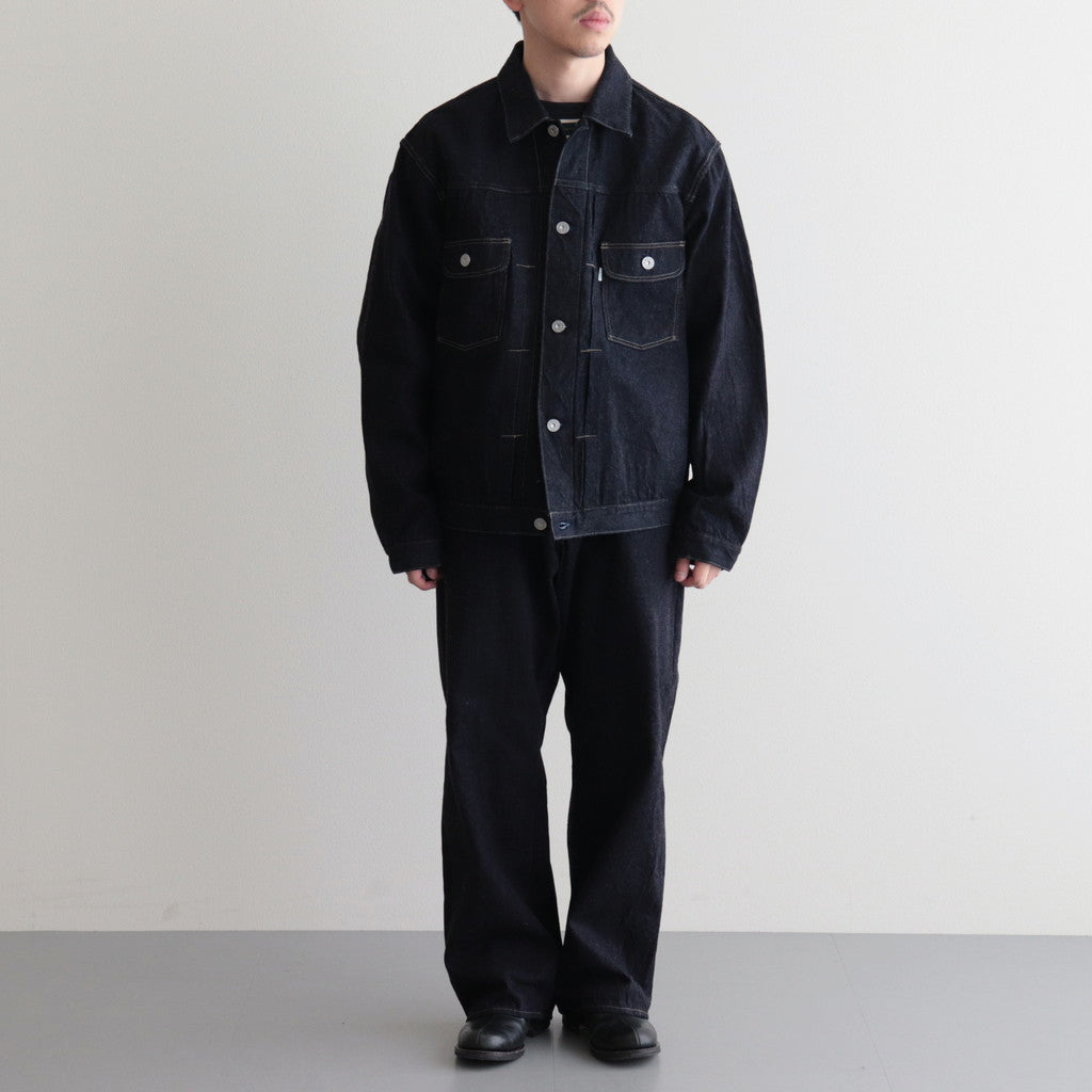 CLASSIC JEANS WIDE #INDIGO [PM-301]