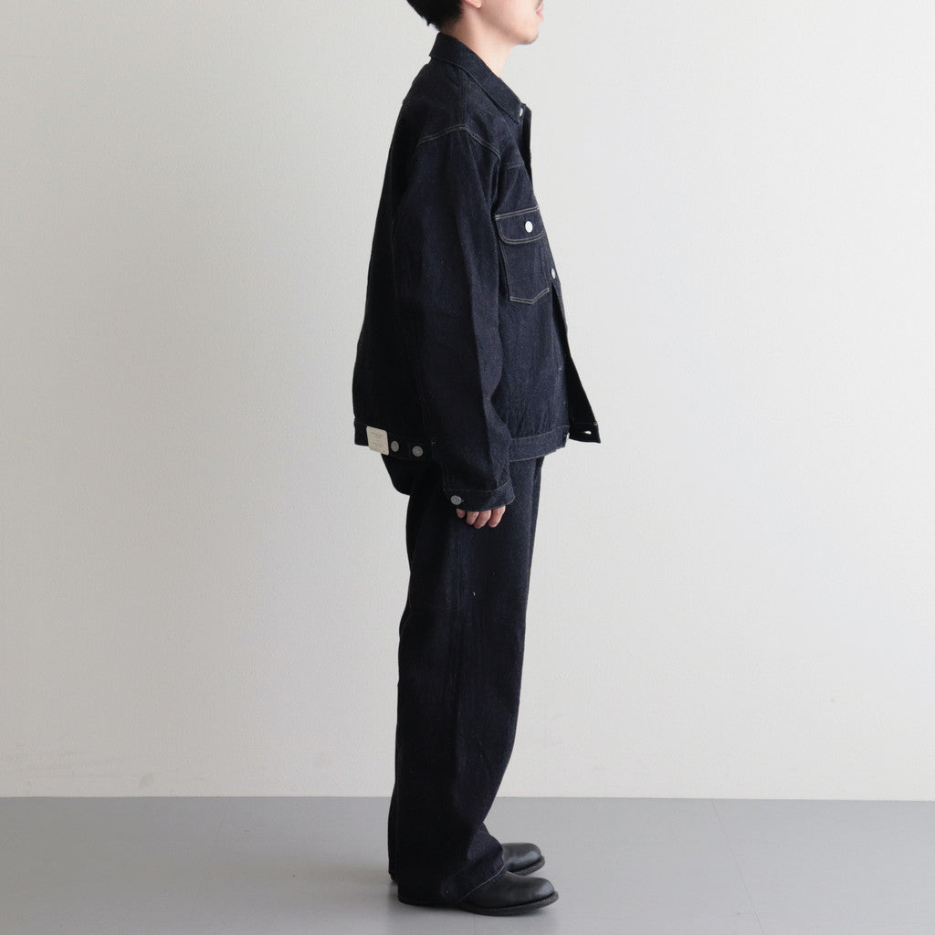 CLASSIC JEANS WIDE #INDIGO [PM-301]