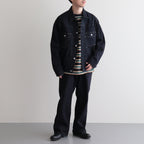 CLASSIC JEANS WIDE #INDIGO [PM-301]