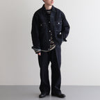 CLASSIC JEANS WIDE #INDIGO [PM-301]