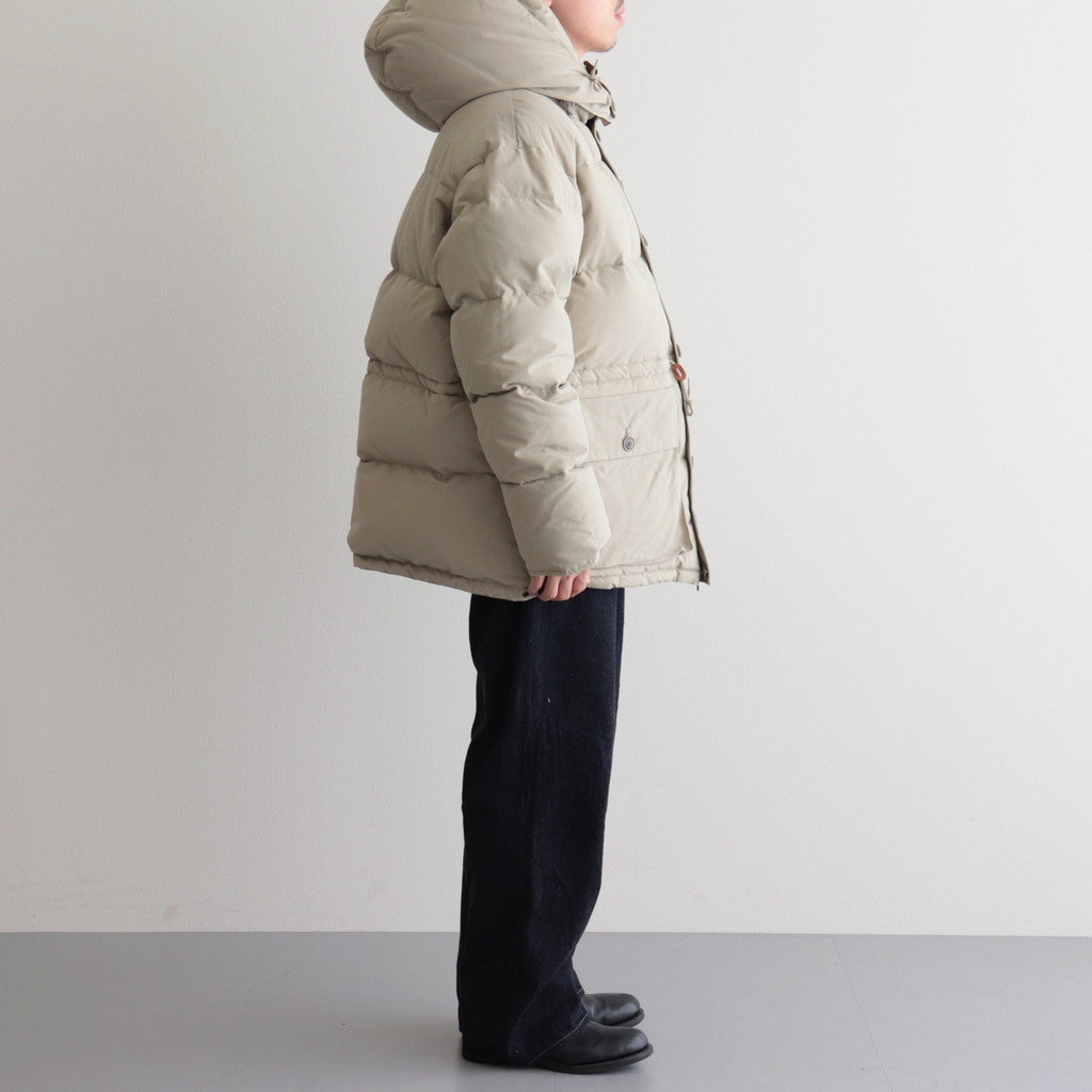 Reversible Down Jacket #Beige x Beige [6023-2507]