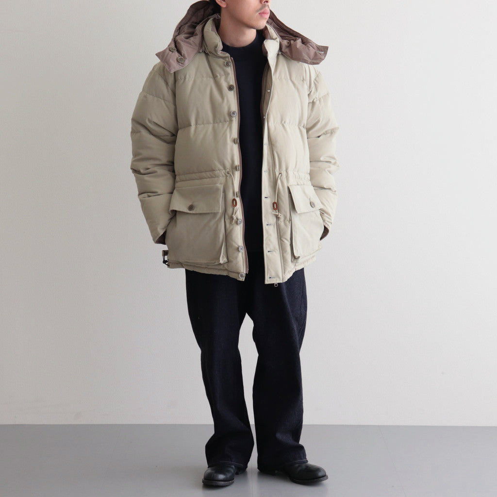 Reversible Down Jacket #Beige x Beige [6023-2507]