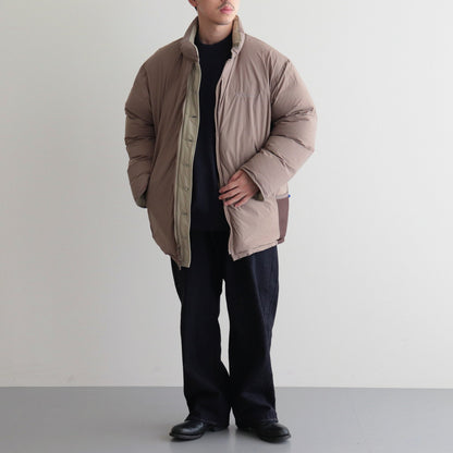 Reversible Down Jacket #Beige x Beige [6023-2507]