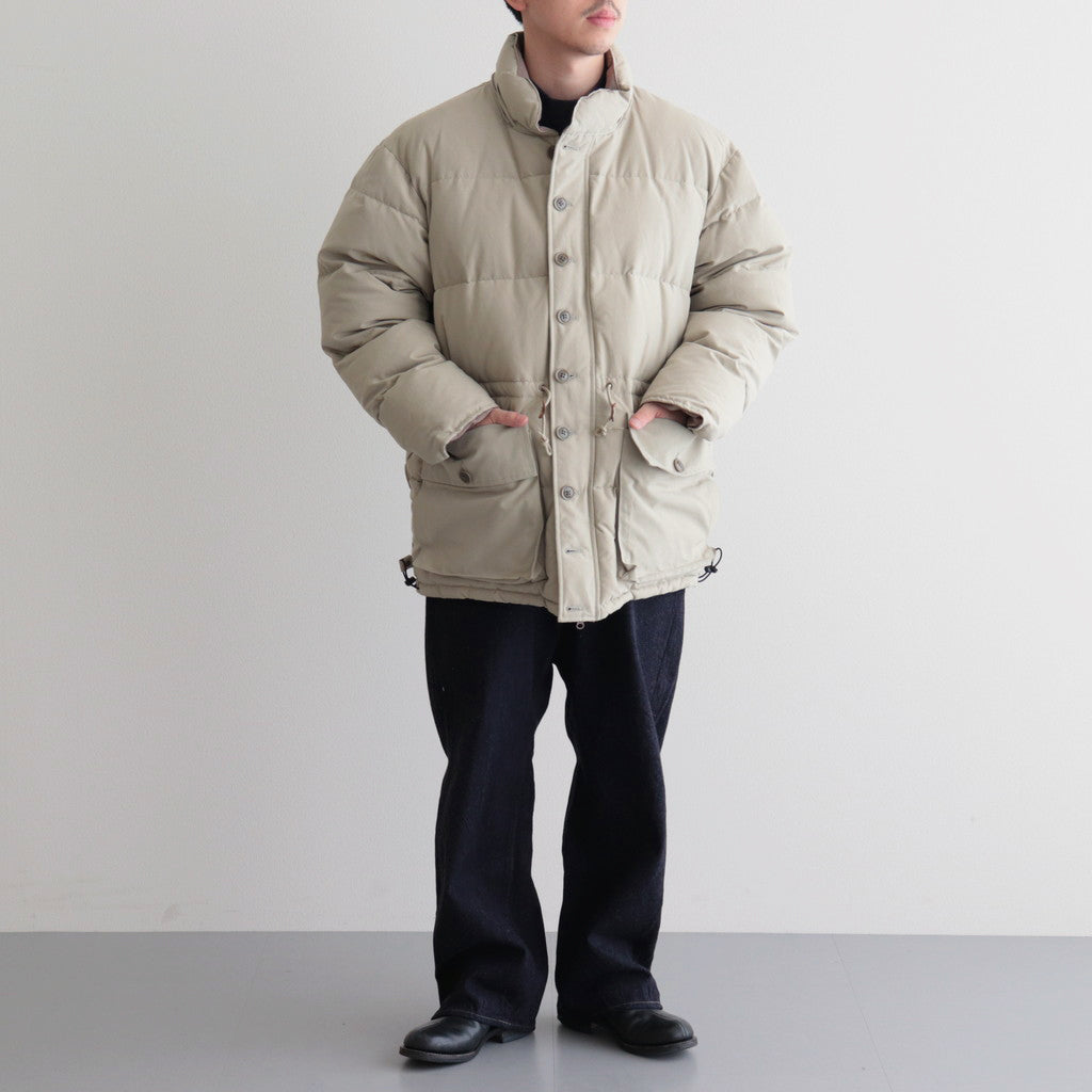 Reversible Down Jacket #Beige x Beige [6023-2507]