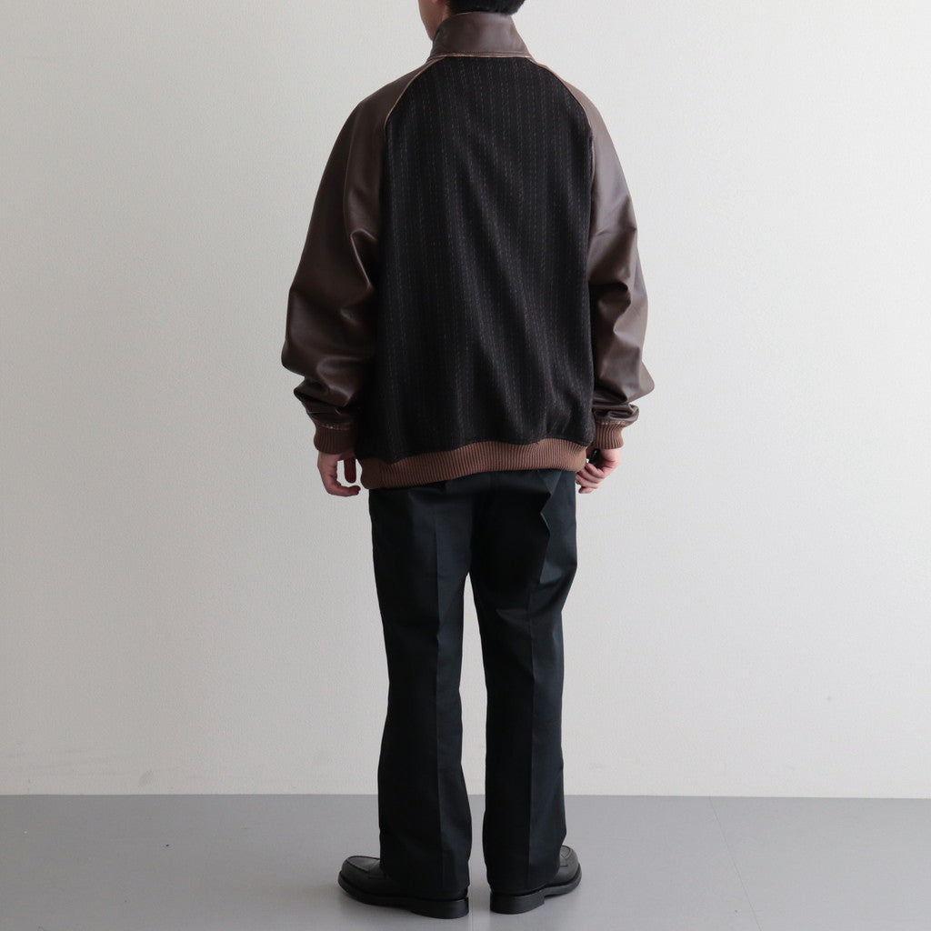 DARTMOOR / ハリントンヴァーシティジャケット #BROWN [DN-0101B1]