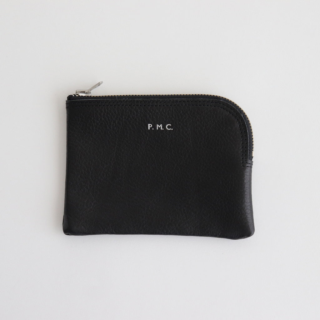 LEATHER PURSE S #BLACK [PMAR-AC06]