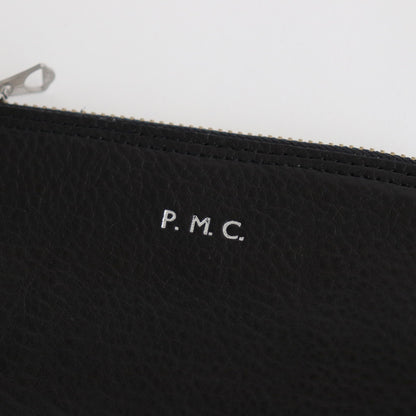 LEATHER PURSE S #BLACK [PMAR-AC06]