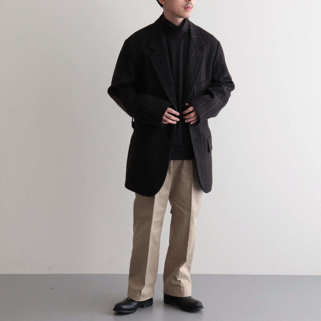 BLACKWOODS / ベルテッドシューティングジャケット #BROWN [DN-0102J1]