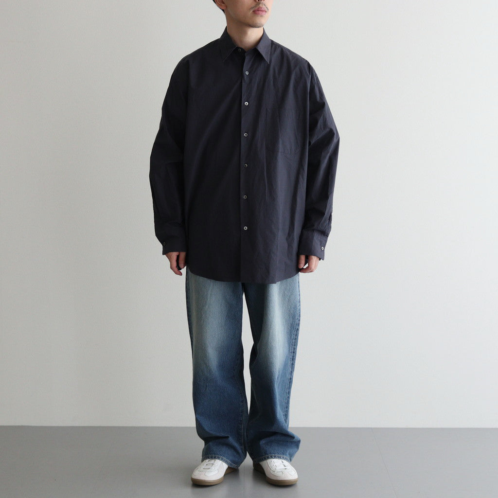 COMFORT FIT SHIRT #CHARCOAL [A24C14SH01C]