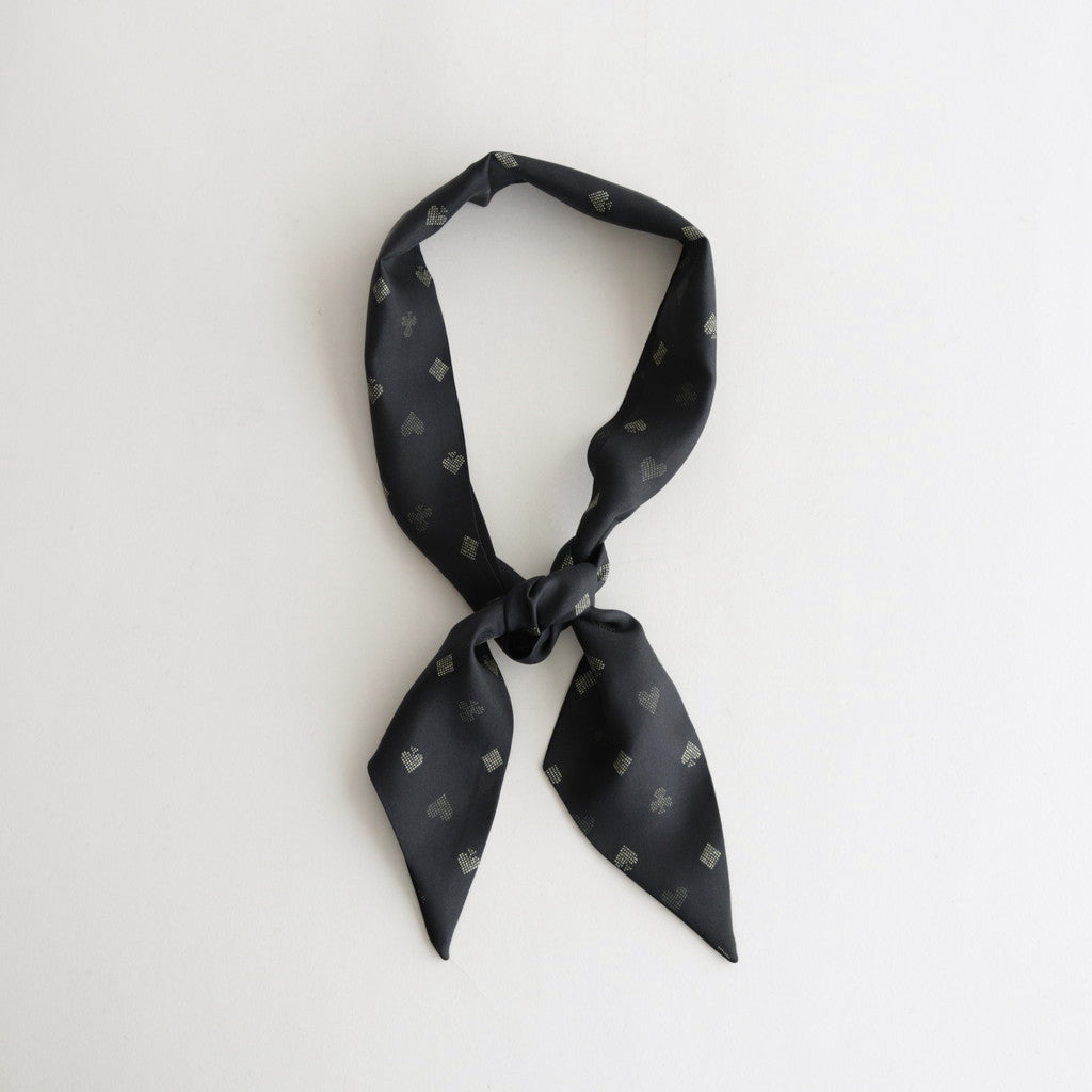 SCARF TIE #BLACK [232OJ-AC03] – Diffusion