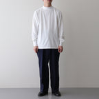 HIGHNECK LS TEE #OFF WHITE [PM-VTGT05]