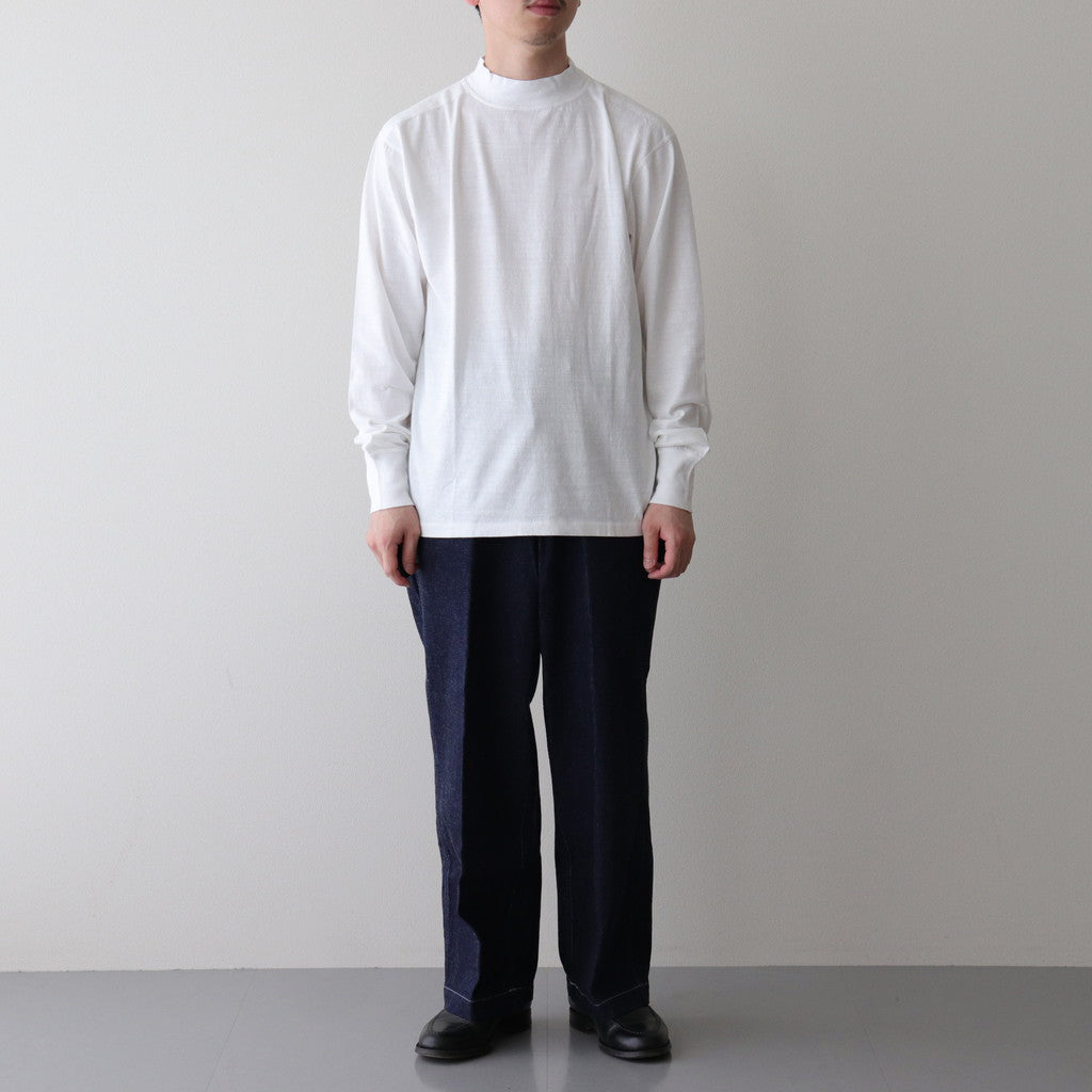 HIGHNECK LS TEE #OFF WHITE [PM-VTGT05]