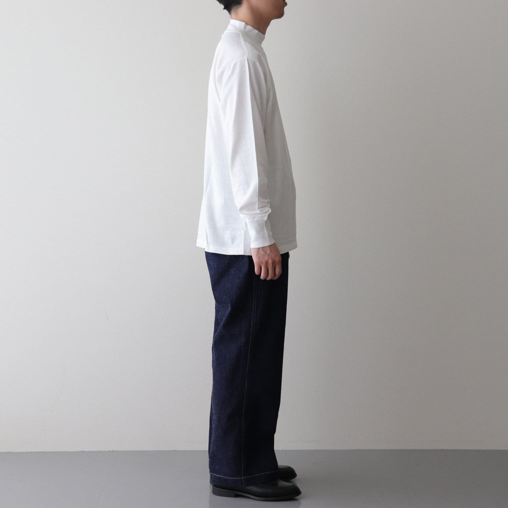 HIGHNECK LS TEE #OFF WHITE [PM-VTGT05]