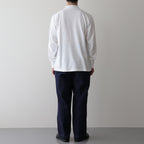 HIGHNECK LS TEE #OFF WHITE [PM-VTGT05]