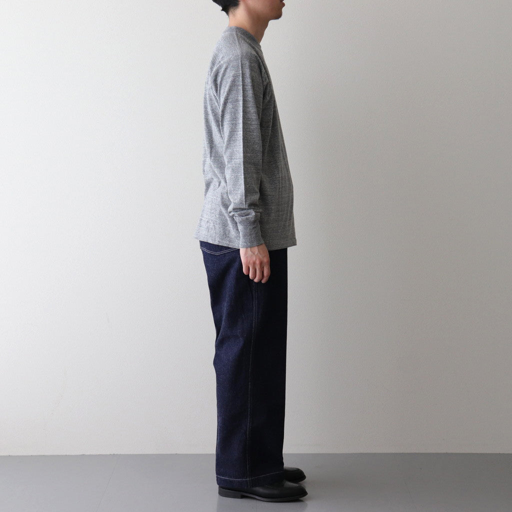 LONG SLEEVE TOP #TOP GRAY [PM-VTGT06]